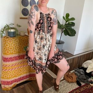 Free people spaghetti strap dress